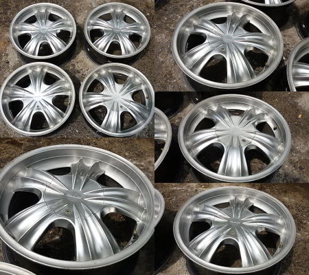 แม็กFearless 18-6-139.7 กว้าง 8 นิ้ว ET20 สภาพเดิมๆไม่คดไม่ดุ้ง ไม่มีซ่อม มีรอยจากการใช้งานบ้าง ราคา 4 วง 5,500 บาท