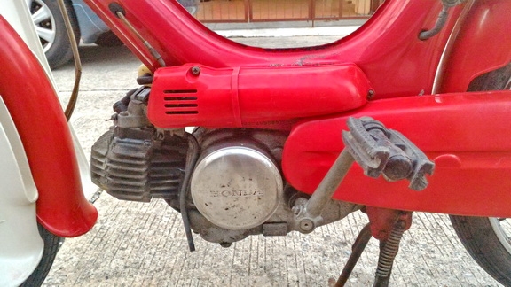 ขายขาดทุนมอเตอร์ไซค์ปั่นได้ Honda pc50 เพิ่งมาจากญี่ปุ่น