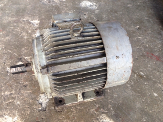 ขายมอเตอร์ Mitsubishi 5HP. 1450rpm. 380V สภาพดีเดิมๆ วิ่งนิ่ม พร้อมใช้งาน