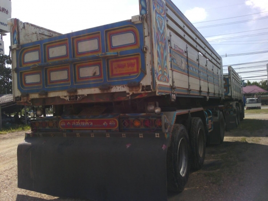 ขายรถพ่วงดัมพ์ ISUZU เครื่อง 360 แรง ปี 56 ดัมพ์มิเนียมอู่สหกิจ ลูก 3 เพลาแท้ รถมือเดียว ไมล์สองแสน ทะเบียนพร้อม