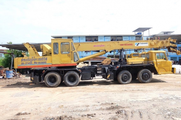 ขาย รถเครน TADANO TL251 25 ตัน 12ล้อ ขาย รถเครน TADANO TL251 25 ตัน 12ล้อ