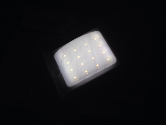 โซล่าเซล LED 16 ดวง เปิด-ปิด อัตโนมัติ เมื่อมืดค่ำ