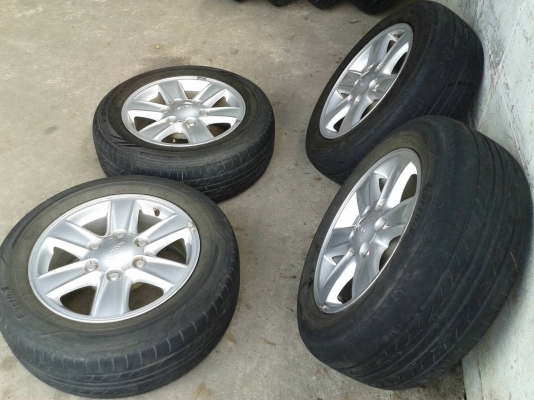 ล้ออีสุ ขอบ16นิ้ว6รู พร้อมยาง ชุดนี้ ราคา 5700 บาท ล้ออีสุ ขอบ16นิ้ว6รู พร้อมยาง ชุดนี้ ราคา 5700 บาท