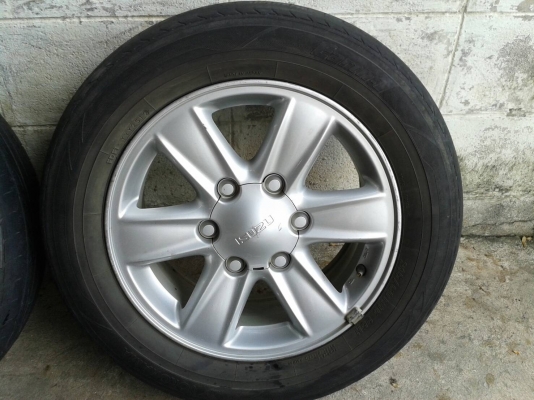 ล้ออีสุ ขอบ16นิ้ว6รู พร้อมยาง ชุดนี้ ราคา 5700 บาท ล้ออีสุ ขอบ16นิ้ว6รู พร้อมยาง ชุดนี้ ราคา 5700 บาท