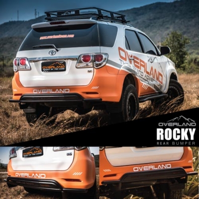 กันชนท้าย Rocky Series สำหรับคนรัก SUV ด้วยรูปทรงเพรียวบาง น้ำหนักเบา เรียบหรู ดูมีรสนิยม แต่แฝงไว้ด้วยความแข็งแกร่ง กันชนท้าย Rocky Series สำหรับคนรัก SUV ด้วยรูปทรงเพรียวบาง น้ำหนักเบา เรียบหรู ดูมีรสนิยม แต่แฝงไว้ด้วยความแข็งแกร่ง