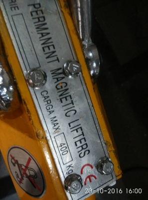 แม่เหล็กจับชิ้นงาน 400 กิโลกรัม