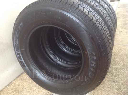 ยาง 265-65-17 ปี16 ถอดป้ายแดง บริสโตน ยาง 265-65-17 ปี16 ถอดป้ายแดง บริสโตน