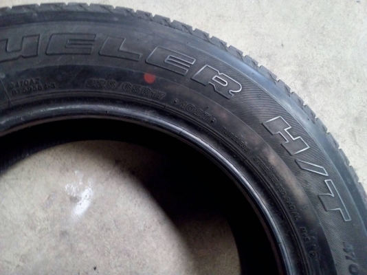 225/65R17   BRIDGESTONE  DUELER HT 470 มี 2 เส้น tel.081-427-3941
