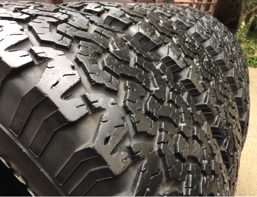 ยาง All BF Goodrich 285 65 18 ปลายปี12 ดอกเยอะ ไม่มีปะ ราคาชุดไม่แพง