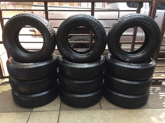 ยาง Bridgestone 245 70 16 ปี16 มีให้เลือก3ชุด ดอกเต็ม ไม่มีปะ ราคาไม่แพง
