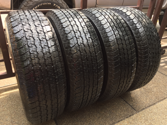 ยาง Bridgestone 245 70 16 ปี16 มีให้เลือก3ชุด ดอกเต็ม ไม่มีปะ ราคาไม่แพง