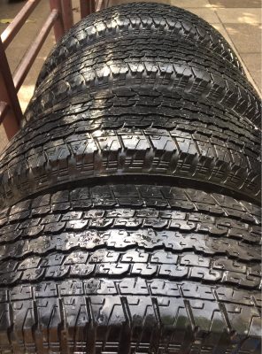 ยาง Bridgestone 245 70 16 ปี16 มีให้เลือก3ชุด ดอกเต็ม ไม่มีปะ ราคาไม่แพง