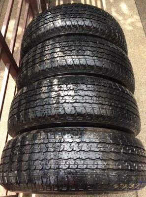 ยาง Bridgestone 245 70 16 ปี16 มีให้เลือก3ชุด ดอกเต็ม ไม่มีปะ ราคาไม่แพง