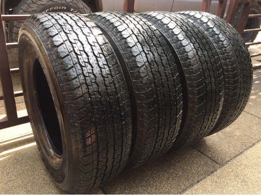 ยาง Bridgestone 245 70 16 ปี16 มีให้เลือก3ชุด ดอกเต็ม ไม่มีปะ ราคาไม่แพง