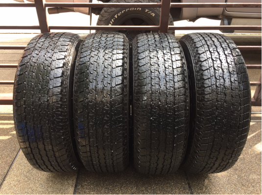 ยาง Bridgestone 245 70 16 ปี16 มีให้เลือก3ชุด ดอกเต็ม ไม่มีปะ ราคาไม่แพง