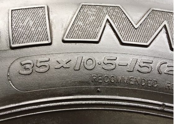 ยางตะขาบ Simex 35 10.5 R15 ดอกเยอะ จำนวน 3เส้น ราคาไม่แพง