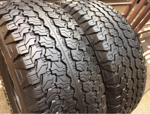 ยาง All Goodyear 265 70 16 สิ้นปี14 จำนวน 2เส้น ราคาไม่แพง