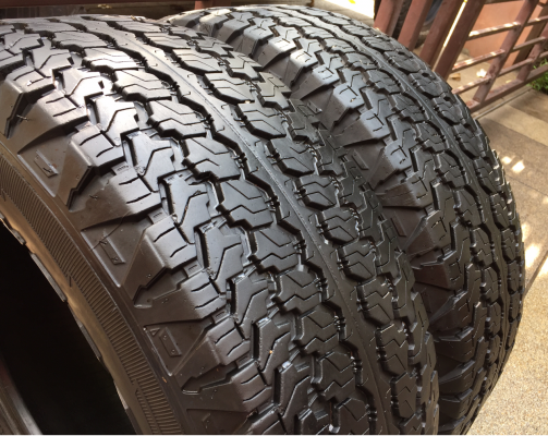 ยาง All Goodyear 265 70 16 สิ้นปี14 จำนวน 2เส้น ราคาไม่แพง