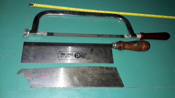 ขายเลื่อยตัดเหล็กญี่ปุ่นด้ามไม้สภาพสวย