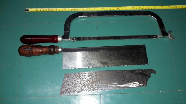 ขายเลื่อยตัดเหล็กญี่ปุ่นด้ามไม้สภาพสวย