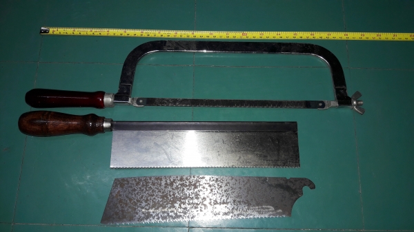 ขายเลื่อยตัดเหล็กญี่ปุ่นด้ามไม้สภาพสวย