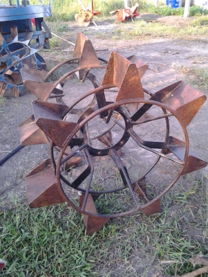 ขายล้อเหล็กกันจม รถไถ คูโบต้า 45-47-50 แรงม้า