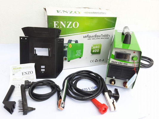 มาเเล้วตู้เชื่อมไฟฟ้าENZO  ARC400 by japan สเป็คใหม่บอร์ด2ตัว สายเชื่อมยาว5เมตร อุปกรณ์ตามรูป(จัดส่งเก็บเงินปลายทางได้ครับ)ครบๆพร้อมใช้ อุปกรณ์ได้มาตรฐาน ลวด4มิลลากได้ต่อเนื่อง งานหนักใว้ใจได้ คุณภาพอัดเเน่นกว่าเก่าเเต่จ่ายสบายกระเป๋ากับราคา 3150-พร้อมส่ง