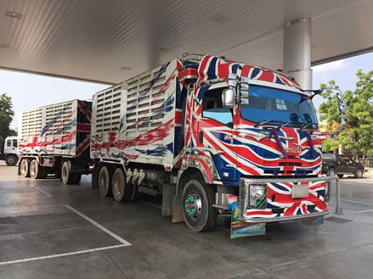 ขายรถพ่วง ISUZU DECA FXZ 360 ปลายปี 57 ดั้มเกษตร สภาพเดิมๆ