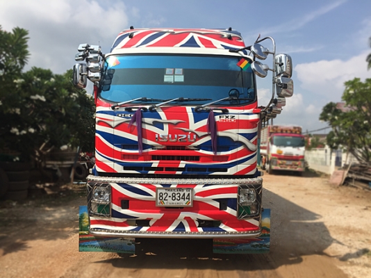 ขายรถพ่วง ISUZU DECA FXZ 360 ปลายปี 57 ดั้มเกษตร สภาพเดิมๆ