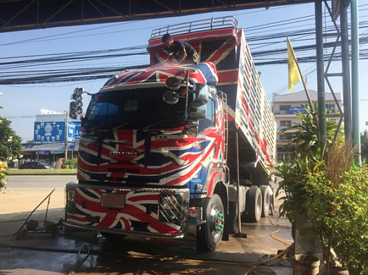 ขายรถพ่วง ISUZU DECA FXZ 360 ปลายปี 57 ดั้มเกษตร สภาพเดิมๆ