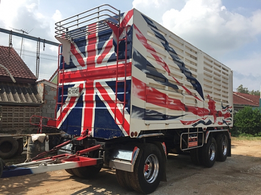 ขายรถพ่วง ISUZU DECA FXZ 360 ปลายปี 57 ดั้มเกษตร สภาพเดิมๆ