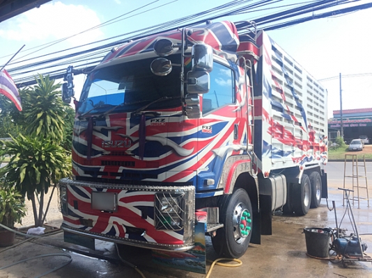 ขายรถพ่วง ISUZU DECA FXZ 360 ปลายปี 57 ดั้มเกษตร สภาพเดิมๆ