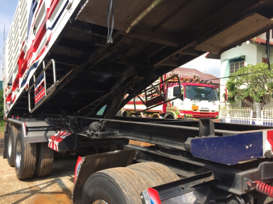 ขายรถพ่วง ISUZU DECA FXZ 360 ปลายปี 57 ดั้มเกษตร สภาพเดิมๆ