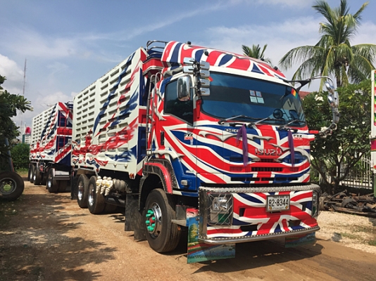 ขายรถพ่วง ISUZU DECA FXZ 360 ปลายปี 57 ดั้มเกษตร สภาพเดิมๆ