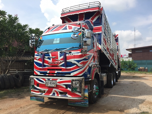 ขายรถพ่วง ISUZU DECA FXZ 360 ปลายปี 57 ดั้มเกษตร สภาพเดิมๆ