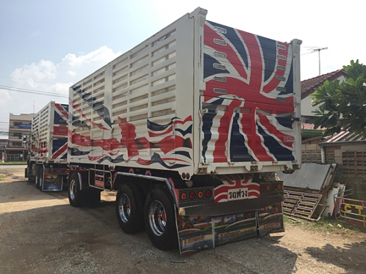 ขายรถพ่วง ISUZU DECA FXZ 360 ปลายปี 57 ดั้มเกษตร สภาพเดิมๆ