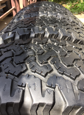 ยาง All BF Goodrich 275 65 18 กลางปี14 ดอกเยอะ พร้อมใช้งาน ราคาไม่แพง