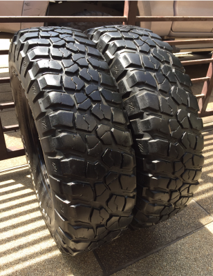 ยางคู่ Mud BF Goodrich KM2 255 85 16 ปี12 ดอกเยอะ ไม่มีปะ ราคาไม่แพง ยางคู่ Mud BF Goodrich KM2 255 85 16 ปี12 ดอกเยอะ ไม่มีปะ ราคาไม่แพง