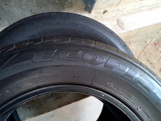 195/65R15 BRIDGESTONE ECOPIA EP-200  ปี14 ชุด 4 เส้น  tel.081-427-3941