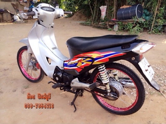 ขายWave125 แต่งสวยๆ ทะเบียนพร้อมโอน 15,700 ลดได้