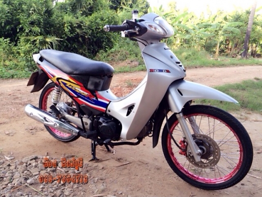 ขายWave125 แต่งสวยๆ ทะเบียนพร้อมโอน 15,700 ลดได้