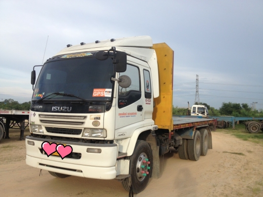 ISUZU DEGA FXZ320 MAX LOAD ปี51 พร้อมหางพ่วง3เพลา หรือแลกเทิร์น หัวลาก DECA GXZ360