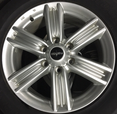 แม็กขอบ18 ป้ายแดง ISUZU Blue Power พร้อมยางป้ายแดง 255-60-18 ปี16 แม็กขอบ18 ป้ายแดง ISUZU Blue Power พร้อมยางป้ายแดง 255-60-18 ปี16