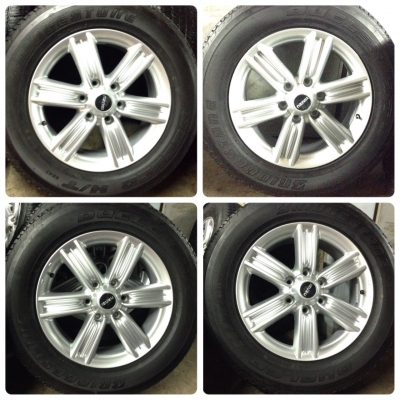 แม็กขอบ18 ป้ายแดง ISUZU Blue Power พร้อมยางป้ายแดง 255-60-18 ปี16