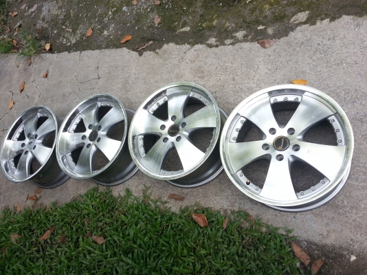 ขอบ18  vitconti  ใส่bmw