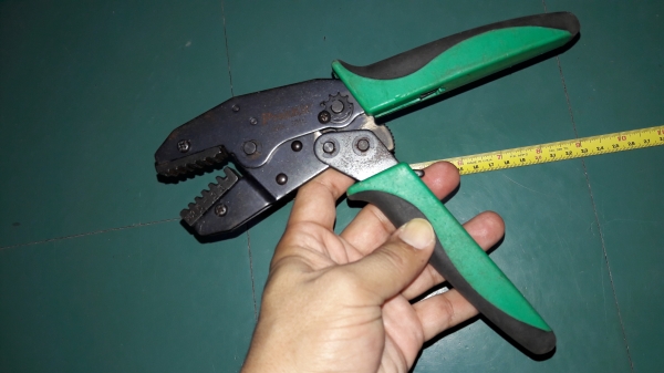 ขายคีมย้ำPro'skit 6PK-301EแบบAUTOใช้งานง่ายเหมาะมือสองสภาพดี