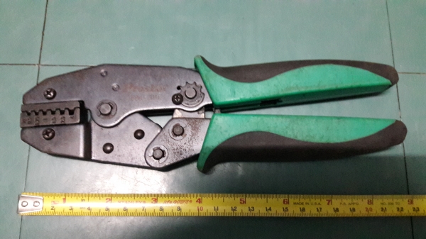 ขายคีมย้ำPro'skit 6PK-301EแบบAUTOใช้งานง่ายเหมาะมือสองสภาพดี