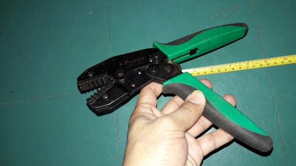 ขายคีมย้ำPro'skit 6PK-301EแบบAUTOใช้งานง่ายเหมาะมือสองสภาพดี