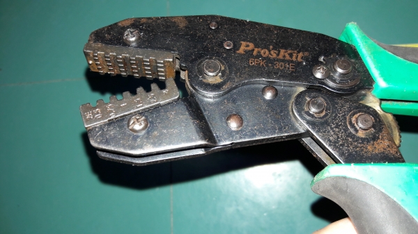 ขายคีมย้ำPro'skit 6PK-301EแบบAUTOใช้งานง่ายเหมาะมือสองสภาพดี