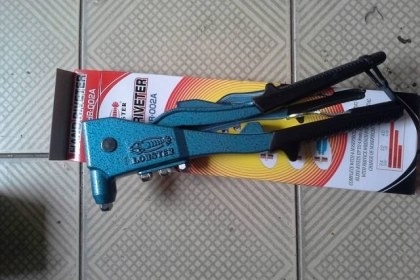 ขายคีมยิงรีเว็ทตรากุ้ง LOBSTER HR-002A Made in Japan.เก่าเก็บ